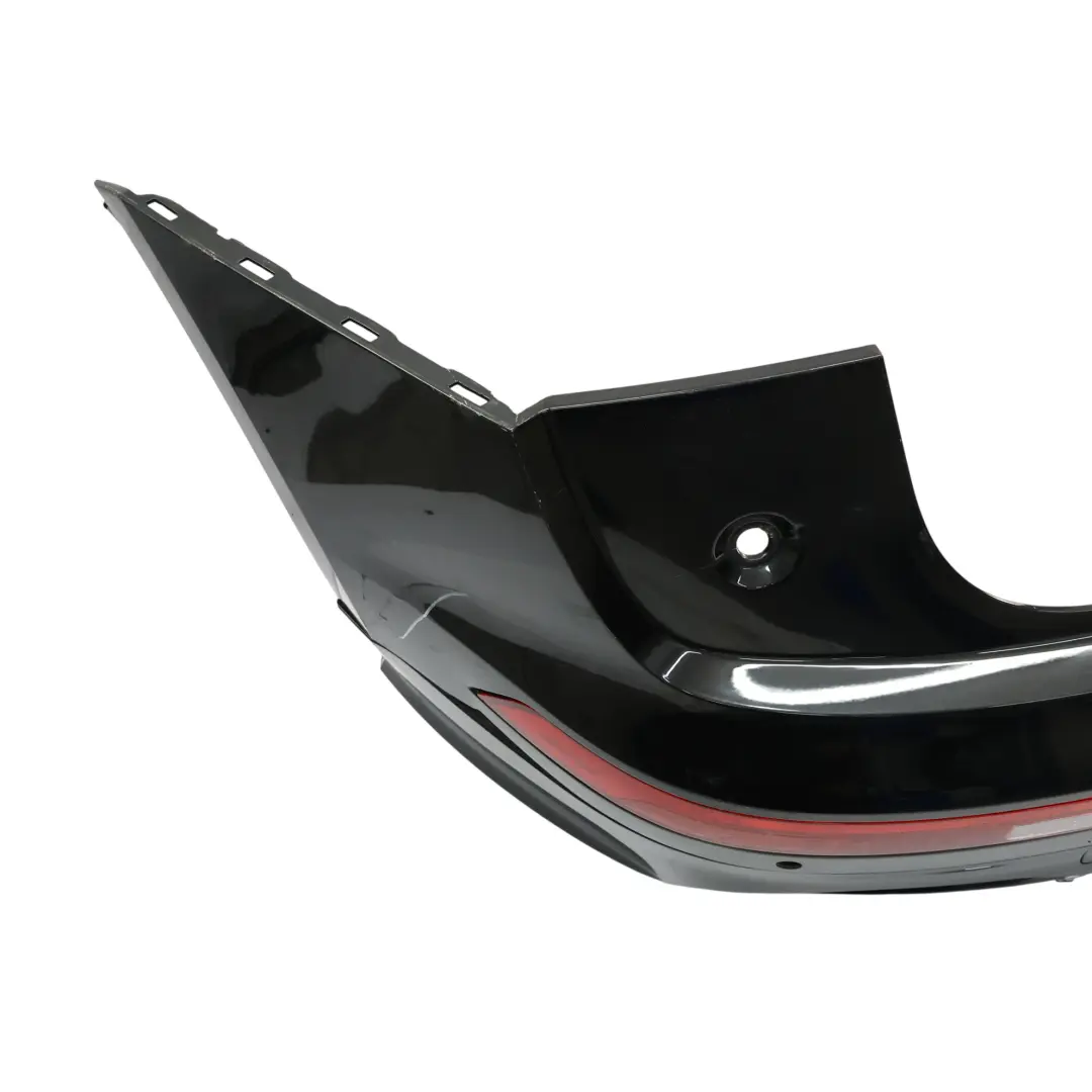 Bumper Trim Panel Covering Mythical Black Metallic - Y9T to Audi SQ5 FY Rear with Part number 80A807067D Audi SQ5 FY Rear Bumper Trim Panel Covering Mythical Black Metallic - Y9T - SKU 80A807067D-MYB - Part number 80A807067D