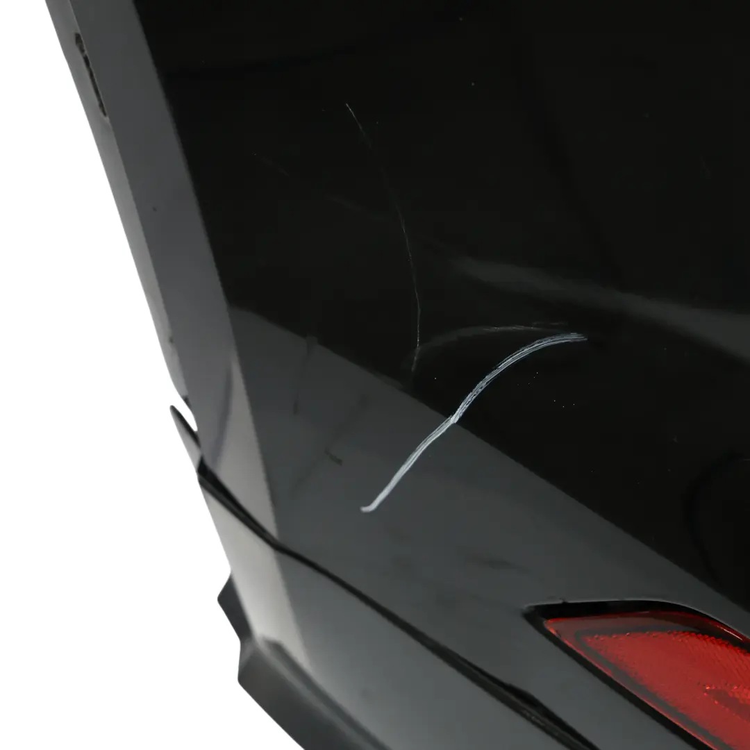 Bumper Trim Panel Covering Mythical Black Metallic - Y9T to Audi SQ5 FY Rear with Part number 80A807067D Audi SQ5 FY Rear Bumper Trim Panel Covering Mythical Black Metallic - Y9T - SKU 80A807067D-MYB - Part number 80A807067D