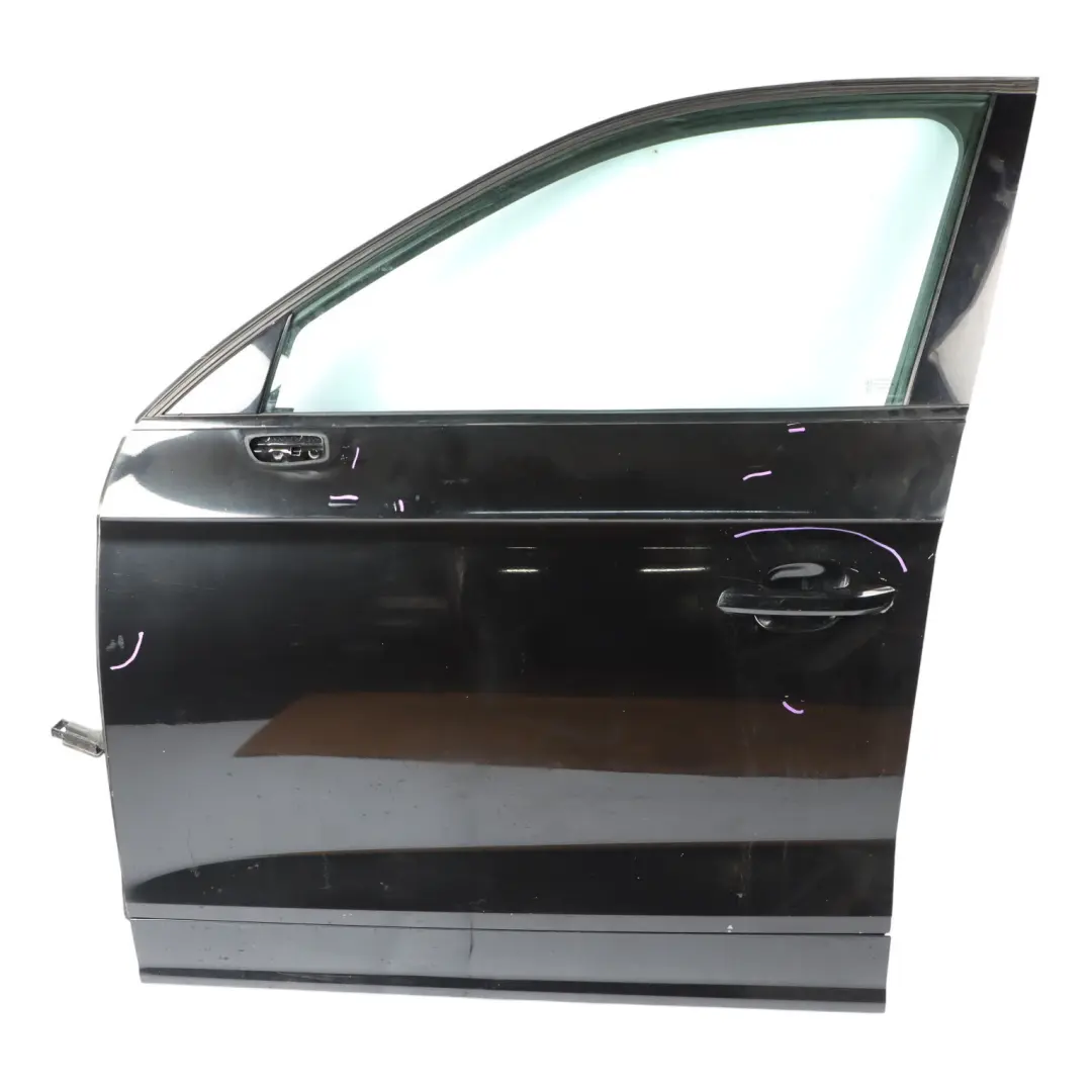 Door Front Left N/S Mythical Black Metallic - Y9T to Audi Q5 FY with Part number 80A831051H Audi Q5 FY Door Front Left N/S Mythical Black Metallic - Y9T - SKU 80A831051H-MYB - Part number 80A831051H