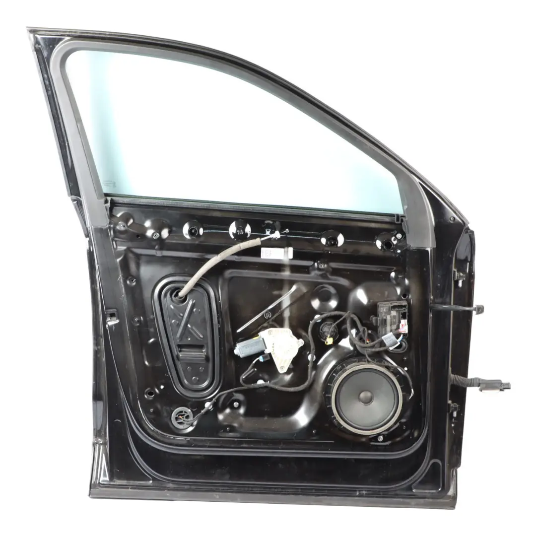 Door Front Left N/S Mythical Black Metallic - Y9T to Audi Q5 FY with Part number 80A831051H Audi Q5 FY Door Front Left N/S Mythical Black Metallic - Y9T - SKU 80A831051H-MYB - Part number 80A831051H