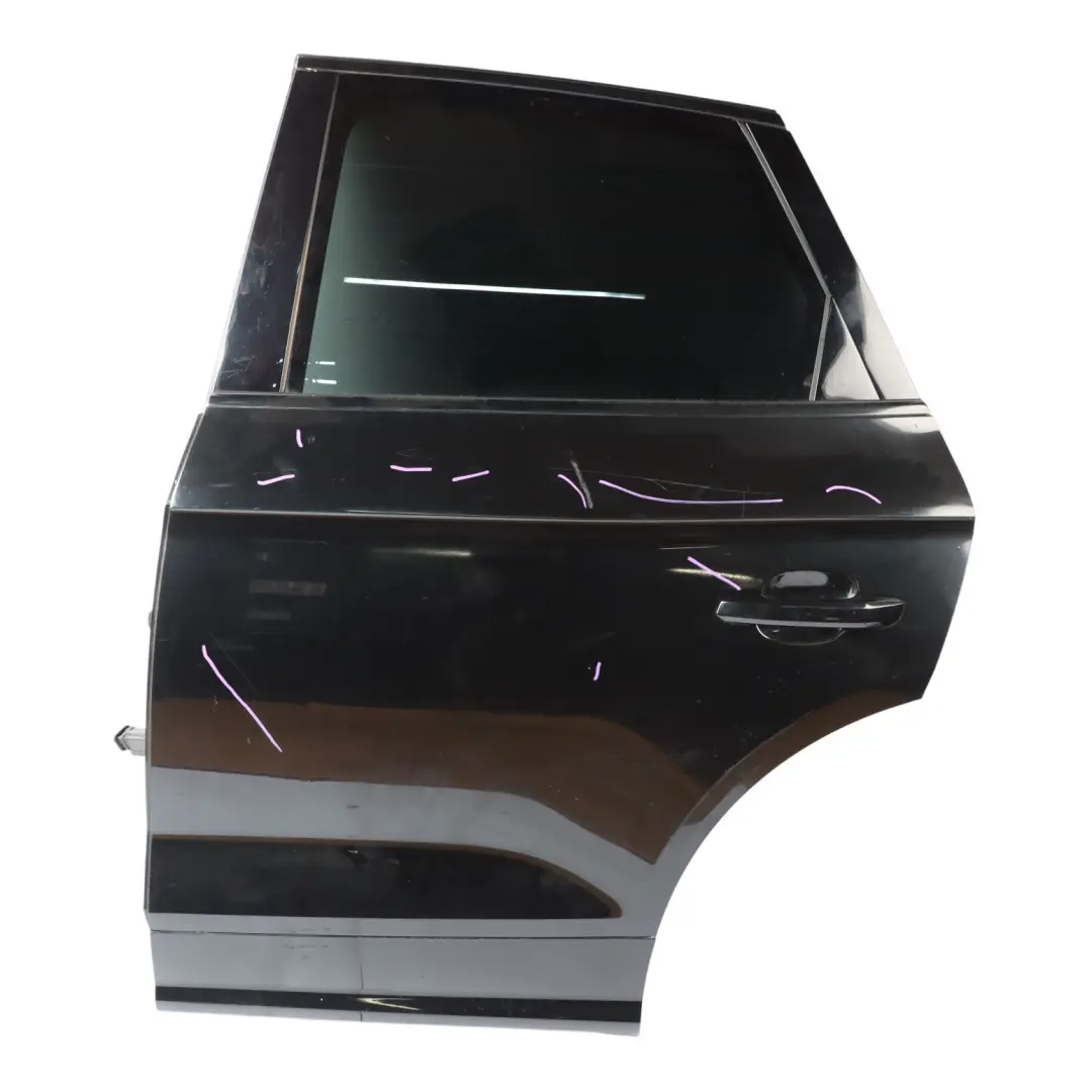 Door Covering Rear Left N/S Mythical Black Metallic - Y9T to Audi Q5 FY with Part number 80A833051A Audi Q5 FY Door Covering Rear Left N/S Mythical Black Metallic - Y9T - SKU 80A833051A-MYB1 - Part number 80A833051A