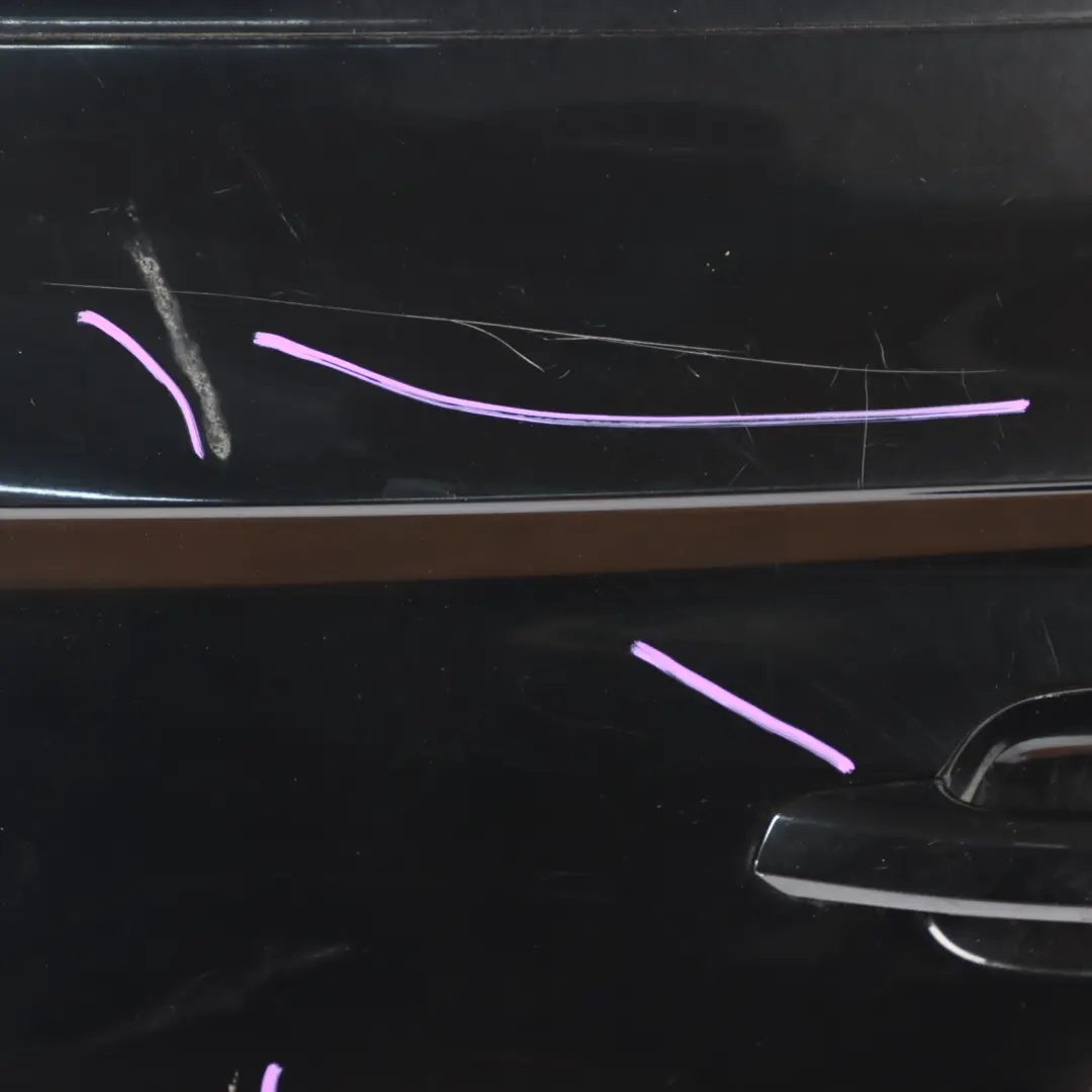 Audi Q5 FY Revêtement De Porte Arrière Gauche Mythical Black Metallic - Y9T - SKU 80A833051A-MYB1 - Numéro de pièce 80A833051A