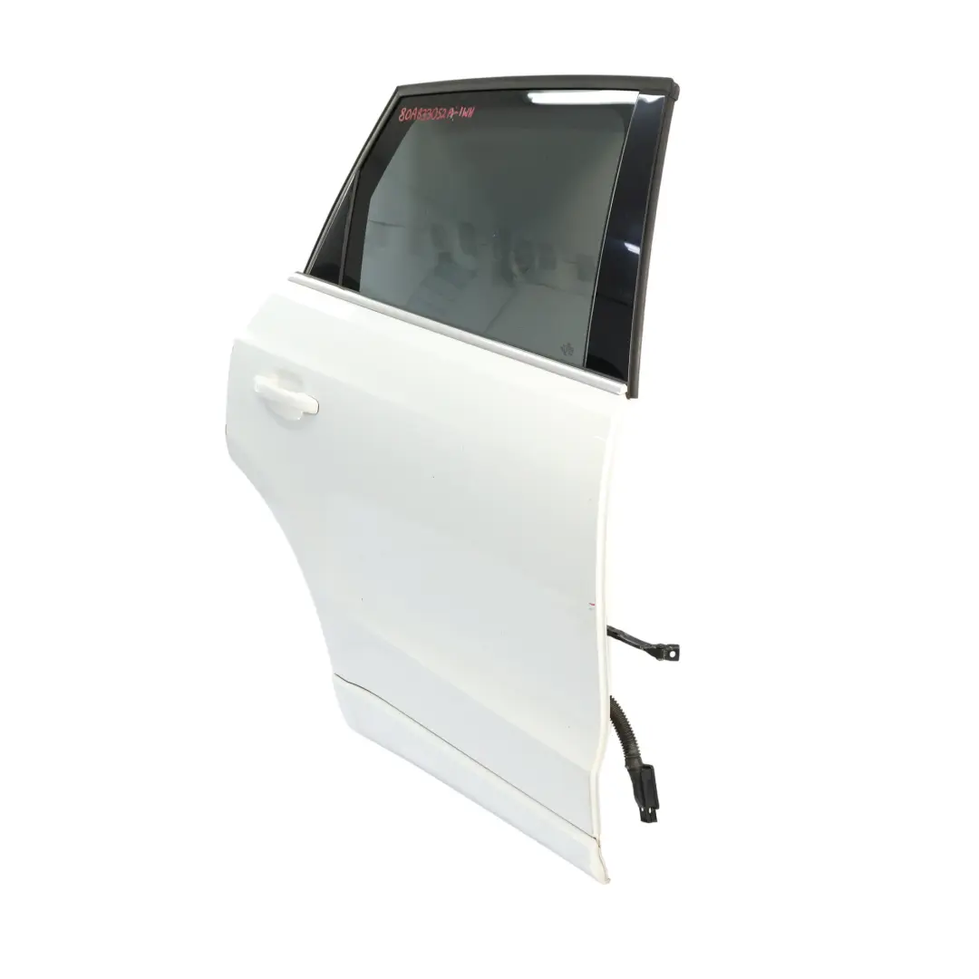 Audi Q5 8R Door Rear Right O/S Glacier White Pearl Effect - S9R - SKU 8R0833052B-MGW - Part number 8R0833052B