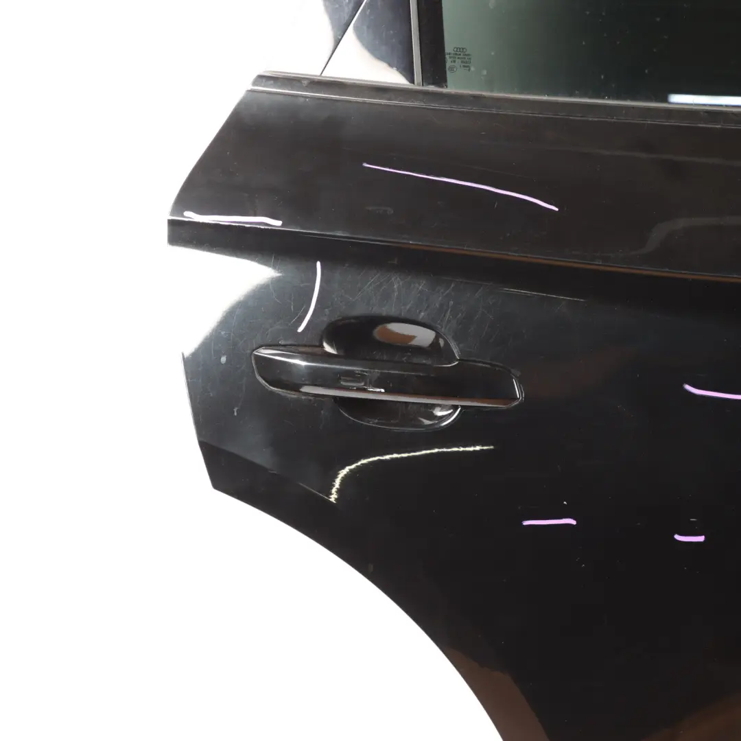 Door Covering Rear Right O/S Mythical Black Metallic - Y9T to Audi Q5 FY with Part number 80A833052A Audi Q5 FY Door Covering Rear Right O/S Mythical Black Metallic - Y9T - SKU 80A833052A-MYB - Part number 80A833052A