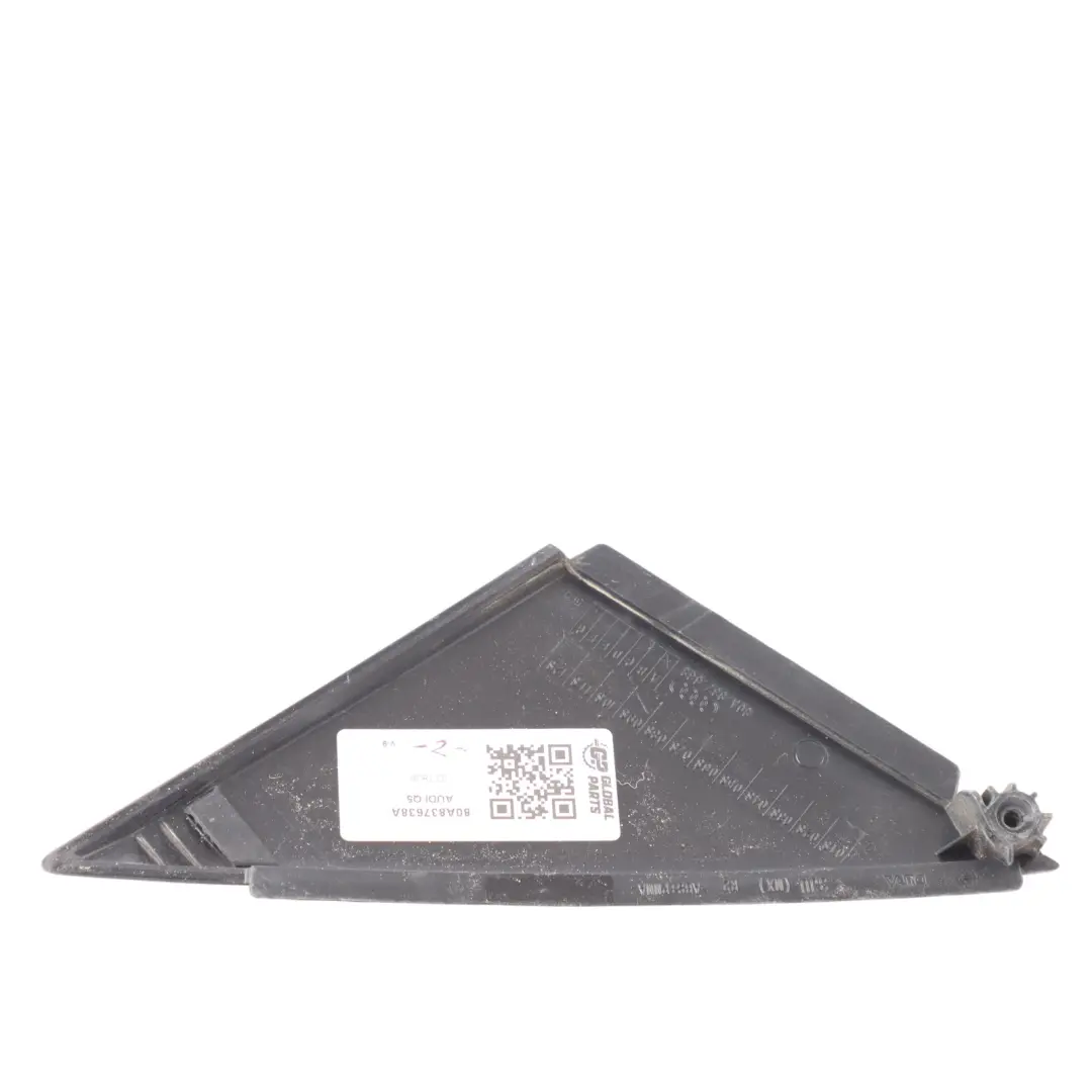 Audi Q5 FY Front Door Triangle Cover Corner Trim Panel Right O/S - SKU 80A837638A - Part number 80A837638A