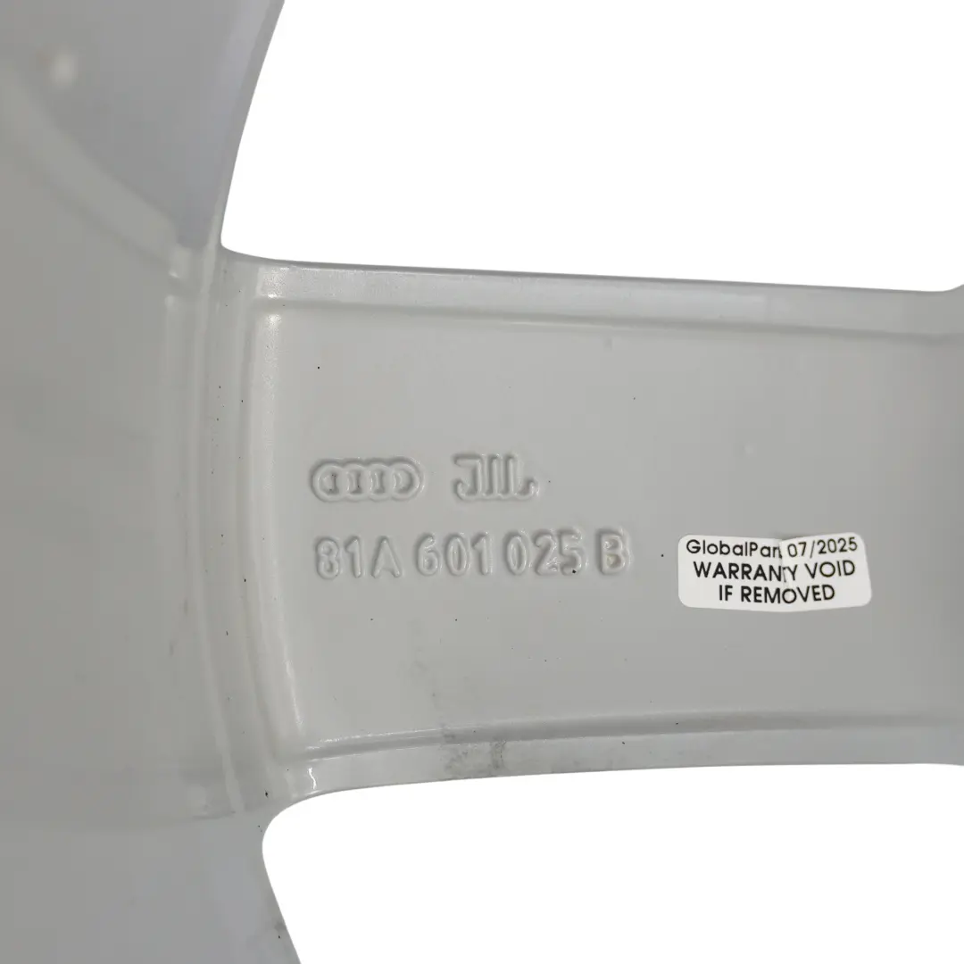 Audi Q2 GA Wheel Rim Alloy Silver 17" ET:45 7J - SKU 81A601025B-1 - Part number 81A601025B