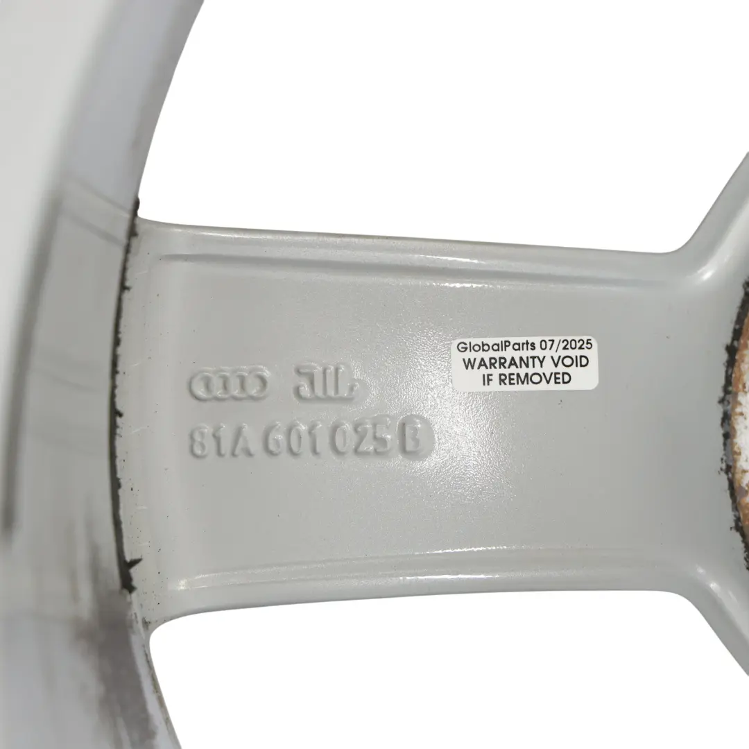 Felga Aluminiowa Srebrna 17" ET:45 7J do Audi Q2 GA o numerze 81A601025B Audi Q2 GA Felga Aluminiowa Srebrna 17" ET:45 7J - SKU 81A601025B-2 - Numer Części 81A601025B