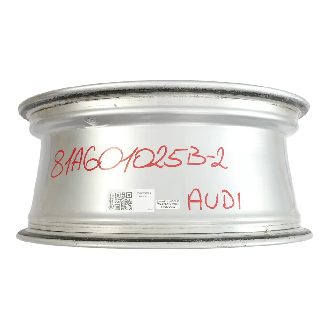 Audi Q2 GA Leicht Metall Felge Silber 17" ET:45 7J - SKU 81A601025B-2 - Teilenummer 81A601025B
