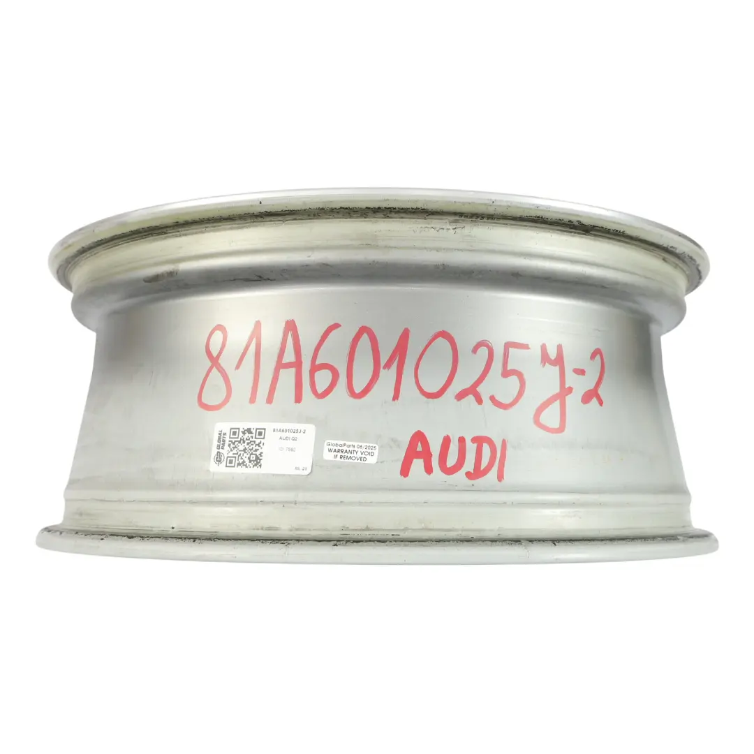 Cerchio In Lega 18" ET:40 7J Argento Audi Q2 GA - SKU 81A601025J-2 - Numero di parte 81A601025J
