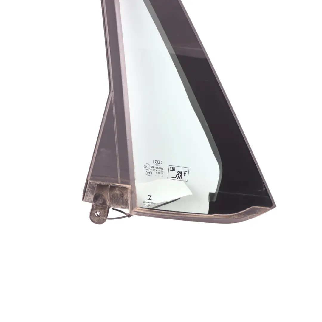 Quarter Fixed Triangle Window Glass AS2 Left N/S to Audi Q2 GA Rear with Part number 81A845213D Audi Q2 GA Rear Quarter Fixed Triangle Window Glass AS2 Left N/S - SKU 81A845213D - Part number 81A845213D