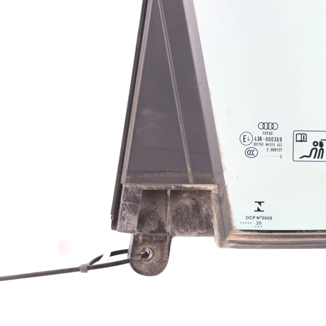 Quarter Fixed Triangle Window Glass AS2 Left N/S to Audi Q2 GA Rear with Part number 81A845213D Audi Q2 GA Rear Quarter Fixed Triangle Window Glass AS2 Left N/S - SKU 81A845213D - Part number 81A845213D