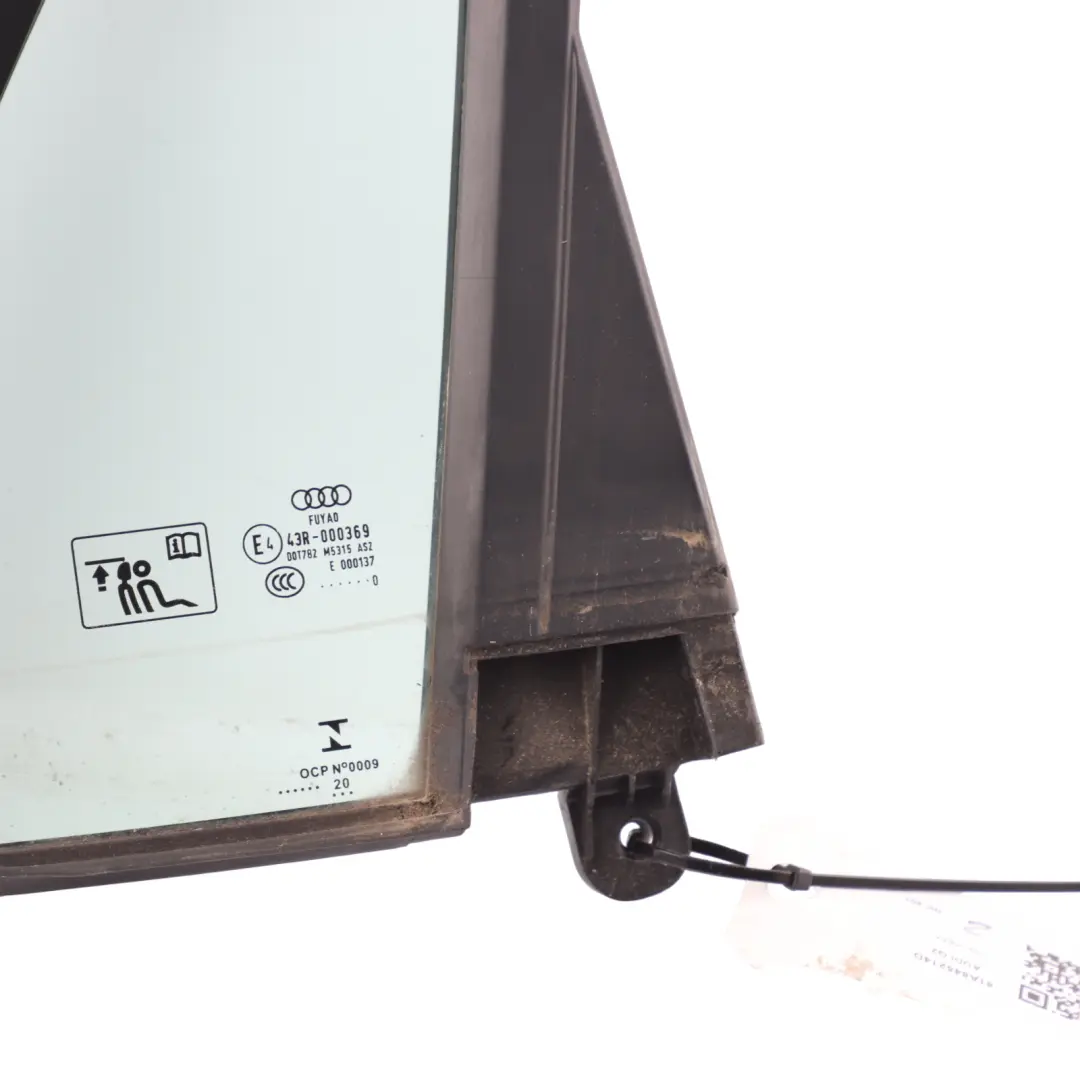 Fixed Quarter Triangle Window Glass Right AS2 O/S 81A845214C to Audi Q2 GA Rear with Part number 81A845214D Audi Q2 GA Rear Fixed Quarter Triangle Window Glass Right AS2 O/S 81A845214C - SKU 81A845214D - Part number 81A845214D