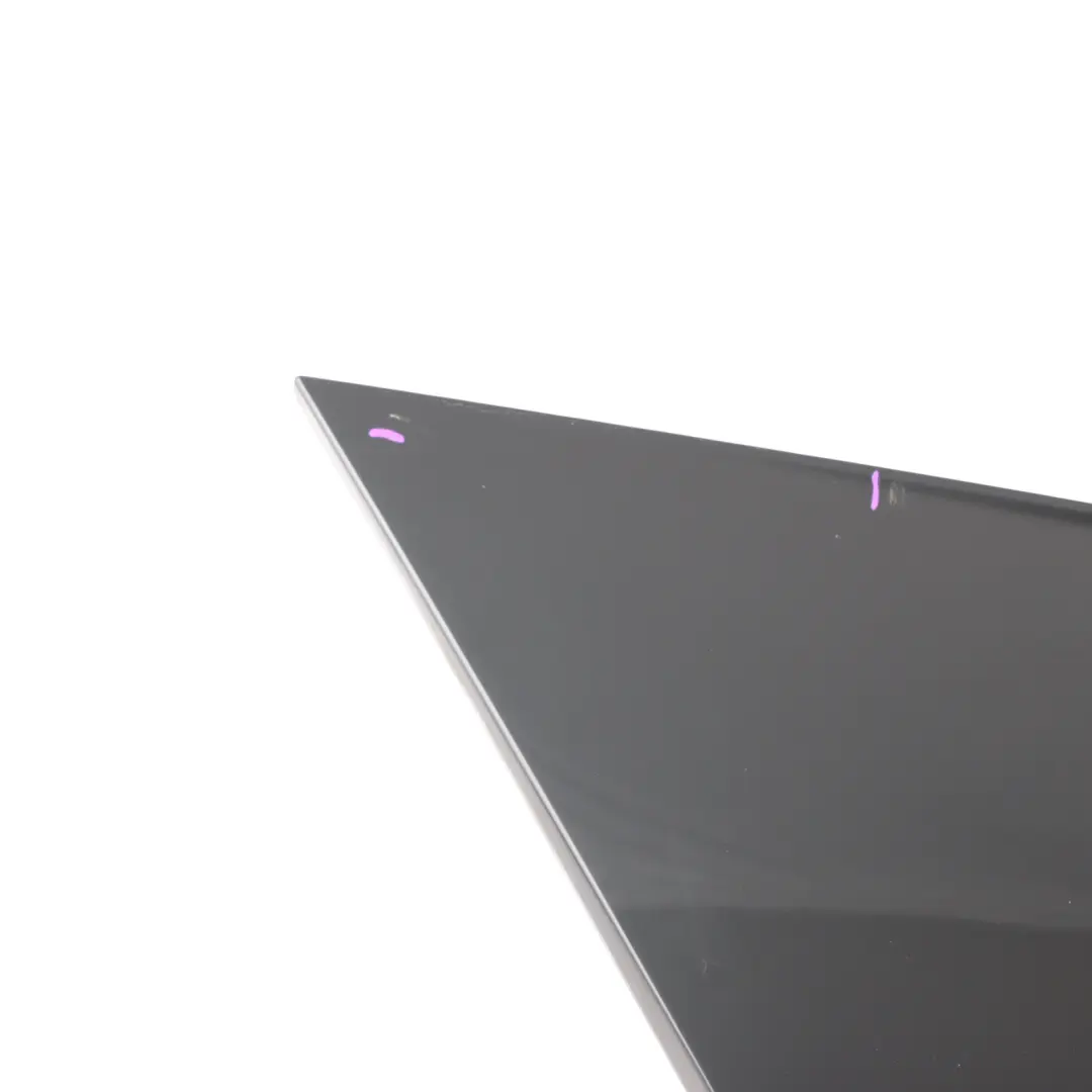 Audi Q2 GA C Pillar Trim Cover Panel Left N/S Nano Grey Metallic - X7M - SKU 81A853377A-NGR - Part number 81A853377A