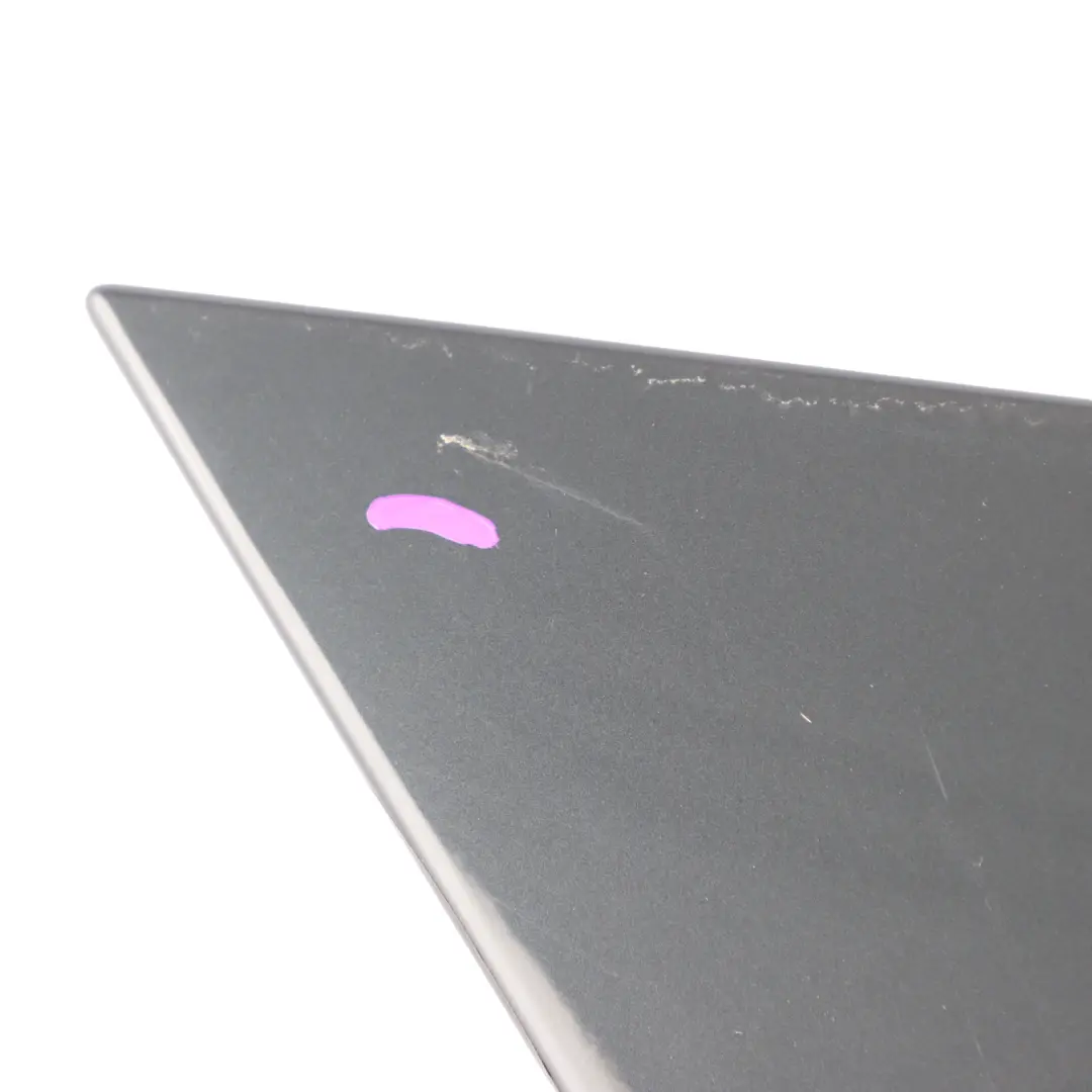 Audi Q2 GA C Pillar Trim Cover Panel Left N/S Nano Grey Metallic - X7M - SKU 81A853377A-NGR - Part number 81A853377A