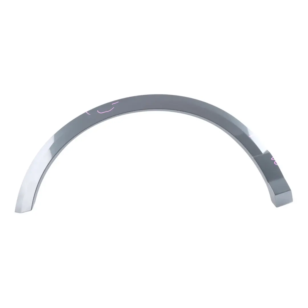 Audi Q2 GA Rear Side Panel Fender Strip Wheel Arch Right O/S Nano Grey - X7M - SKU 81A853818A-NGR - Part number 81A853818A