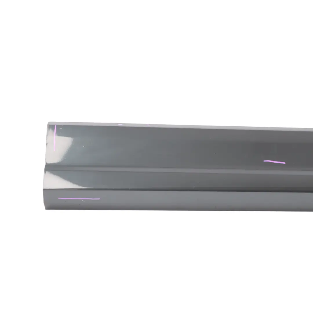 Audi Q2 GA Door Sill Cover Moulding Strip Trim Front Right O/S Nano Grey - X7M - SKU 81A853960B-NGR - Part number 81A853960B