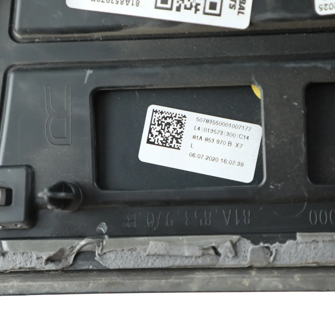 Side Door Moulding Trim Cover Right O/S Strip Nano Grey - X7M to Audi Q2 GA Rear with Part number 81A853970B Audi Q2 GA Rear Side Door Moulding Trim Cover Right O/S Strip Nano Grey - X7M - SKU 81A853970B-NGR - Part number 81A853970B