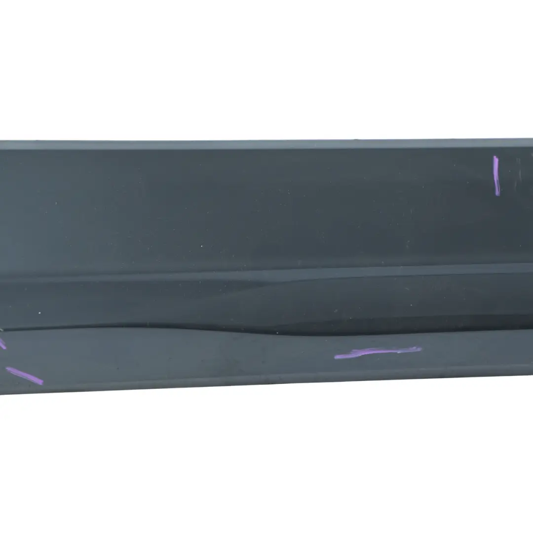 Side Door Moulding Trim Cover Right O/S Strip Nano Grey - X7M to Audi Q2 GA Rear with Part number 81A853970B Audi Q2 GA Rear Side Door Moulding Trim Cover Right O/S Strip Nano Grey - X7M - SKU 81A853970B-NGR - Part number 81A853970B