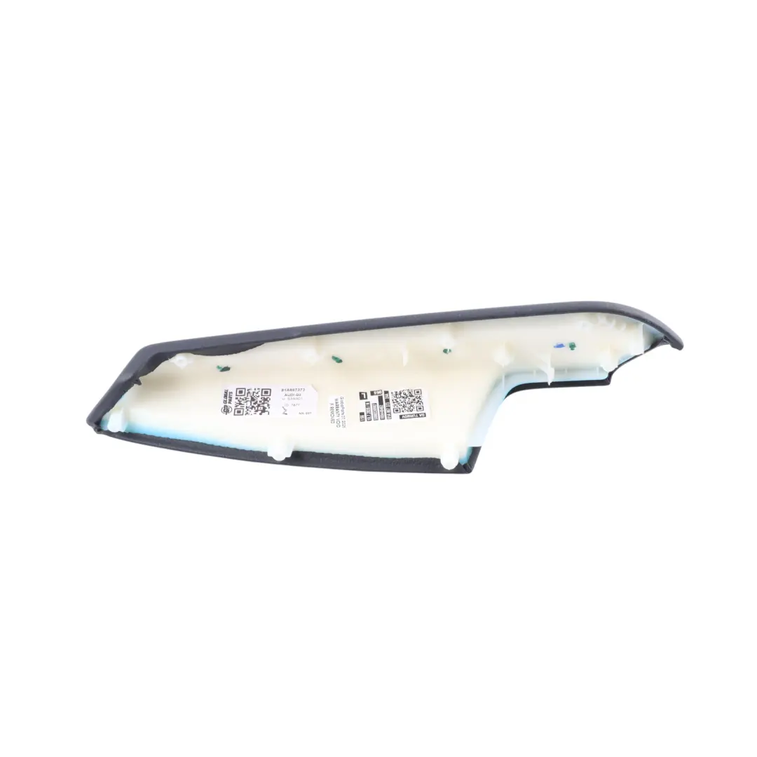 Audi Q2 GA Türkarte Armlehne Abdeckung Trim Hinten Links Seele Schwarz - SKU 81A867373 - Teilenummer 81A867373