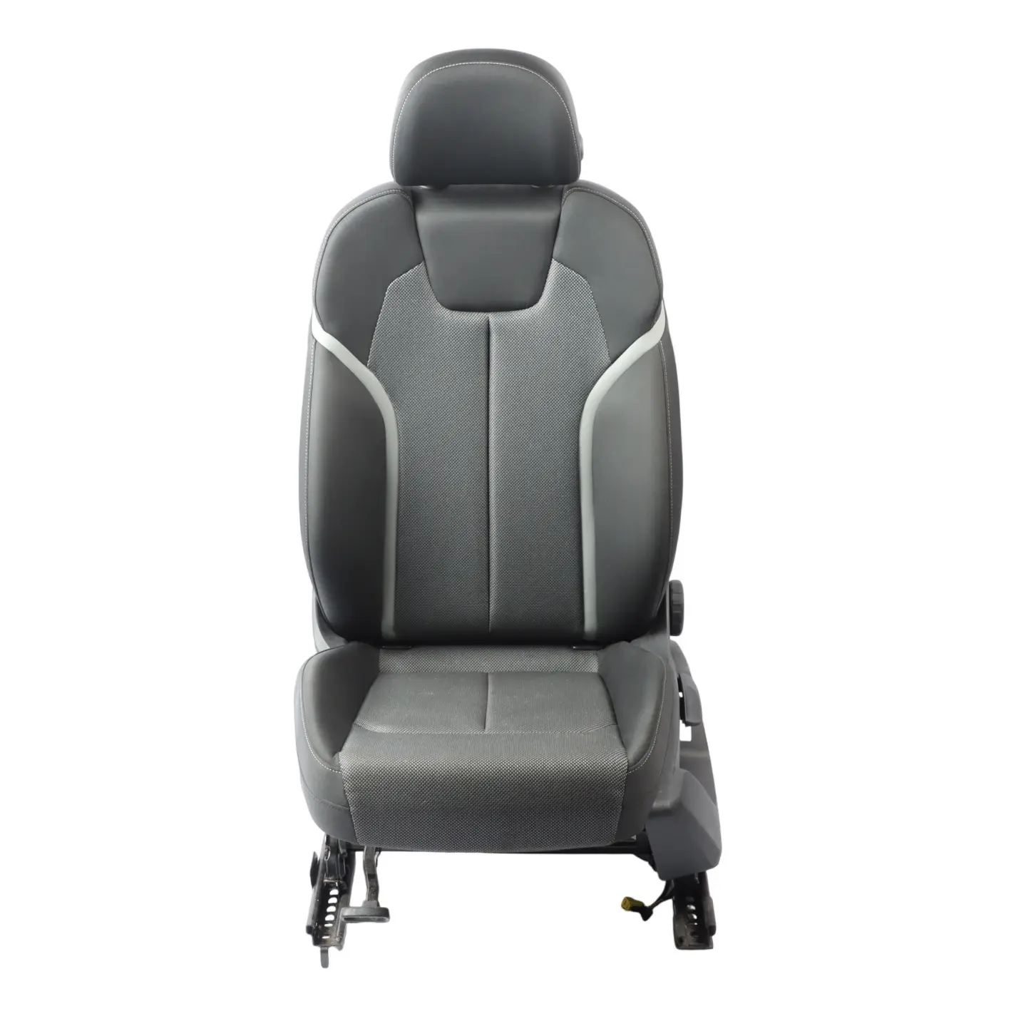 Audi Q2 GA Front Seat Left N/S S-Line Cloth Fabric Black Grey