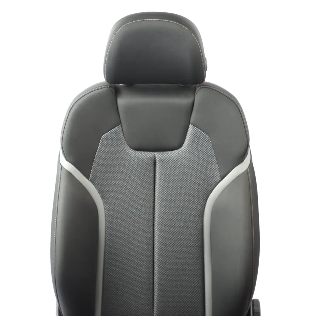 Front Seat Left N/S S-Line Cloth Fabric Black Grey to Audi Q2 GA with Part number 81A881805B Audi Q2 GA Front Seat Left N/S S-Line Cloth Fabric Black Grey - SKU 81A881805B - Part number 81A881805B
