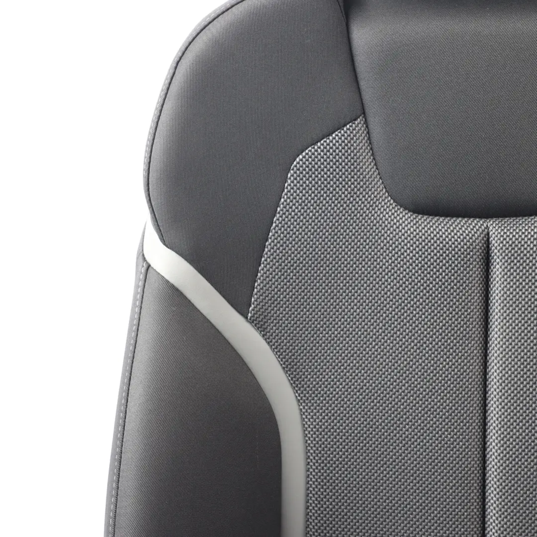 Front Seat Left N/S S-Line Cloth Fabric Black Grey to Audi Q2 GA with Part number 81A881805B Audi Q2 GA Front Seat Left N/S S-Line Cloth Fabric Black Grey - SKU 81A881805B - Part number 81A881805B