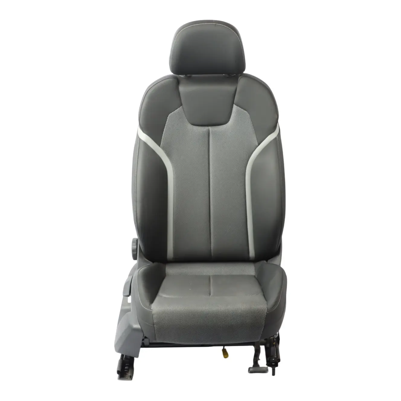 Audi Q2 GA Front Seat Right O/S S-Line Cloth Fabric Black Grey