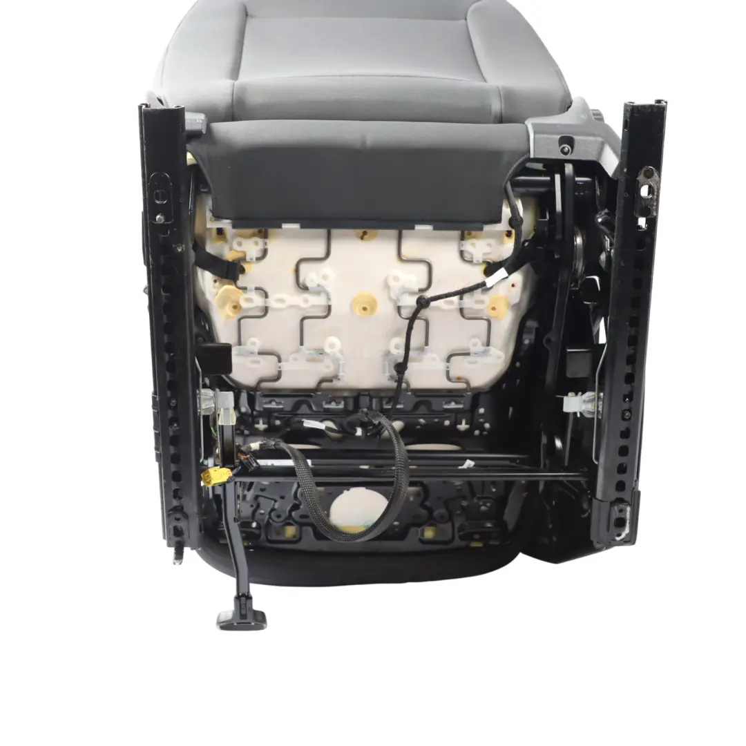 Front Seat Right O/S S-Line Cloth Fabric Black Grey to Audi Q2 GA with Part number 81A881806B Audi Q2 GA Front Seat Right O/S S-Line Cloth Fabric Black Grey - SKU 81A881806B - Part number 81A881806B