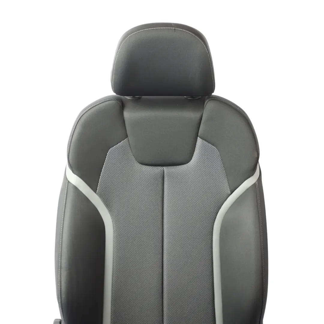 Audi Q2 GA Front Seat Right O/S S-Line Cloth Fabric Black Grey - SKU 81A881806B - Part number 81A881806B