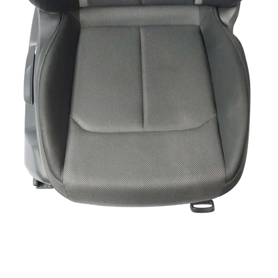 Audi Q2 GA Front Seat Right O/S S-Line Cloth Fabric Black Grey - SKU 81A881806B - Part number 81A881806B
