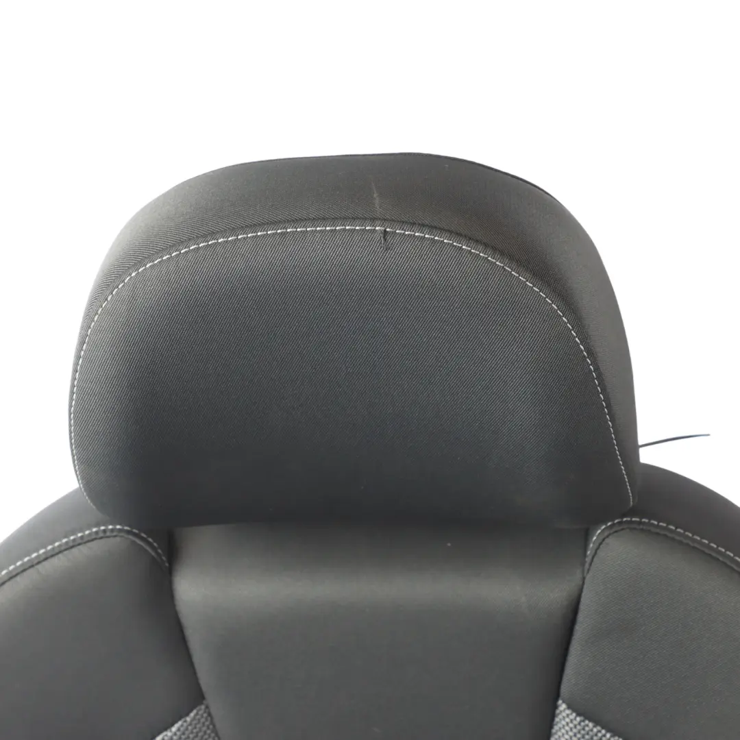 Audi Q2 GA Front Seat Right O/S S-Line Cloth Fabric Black Grey - SKU 81A881806B - Part number 81A881806B