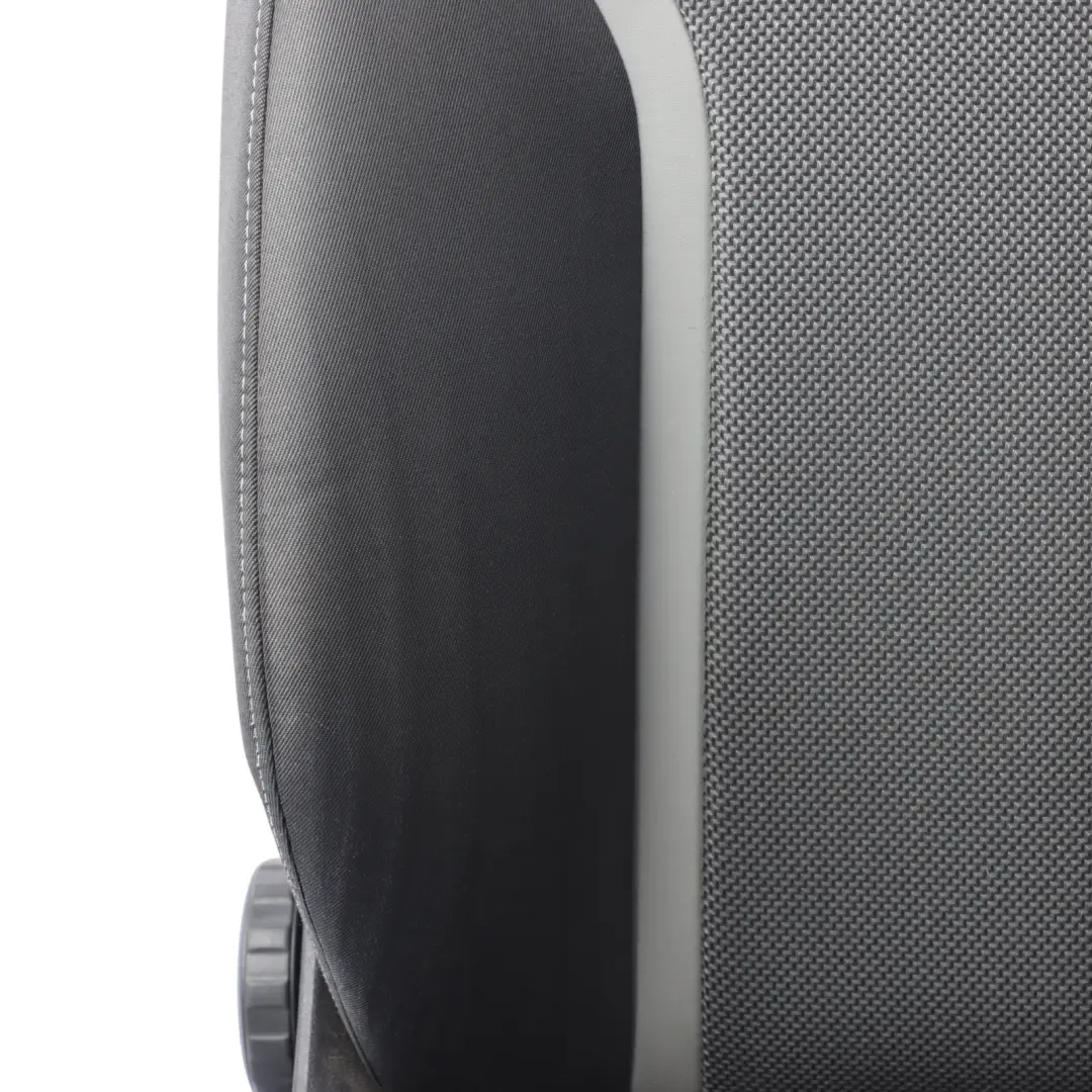 Front Seat Right O/S S-Line Cloth Fabric Black Grey to Audi Q2 GA with Part number 81A881806B Audi Q2 GA Front Seat Right O/S S-Line Cloth Fabric Black Grey - SKU 81A881806B - Part number 81A881806B
