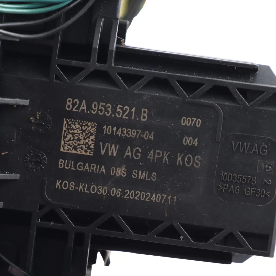 Audi Q2 GA Switch Cluster Steering Column Wiper Stalk Slip Indicator - SKU 82A953521B - Part number 82A953521B