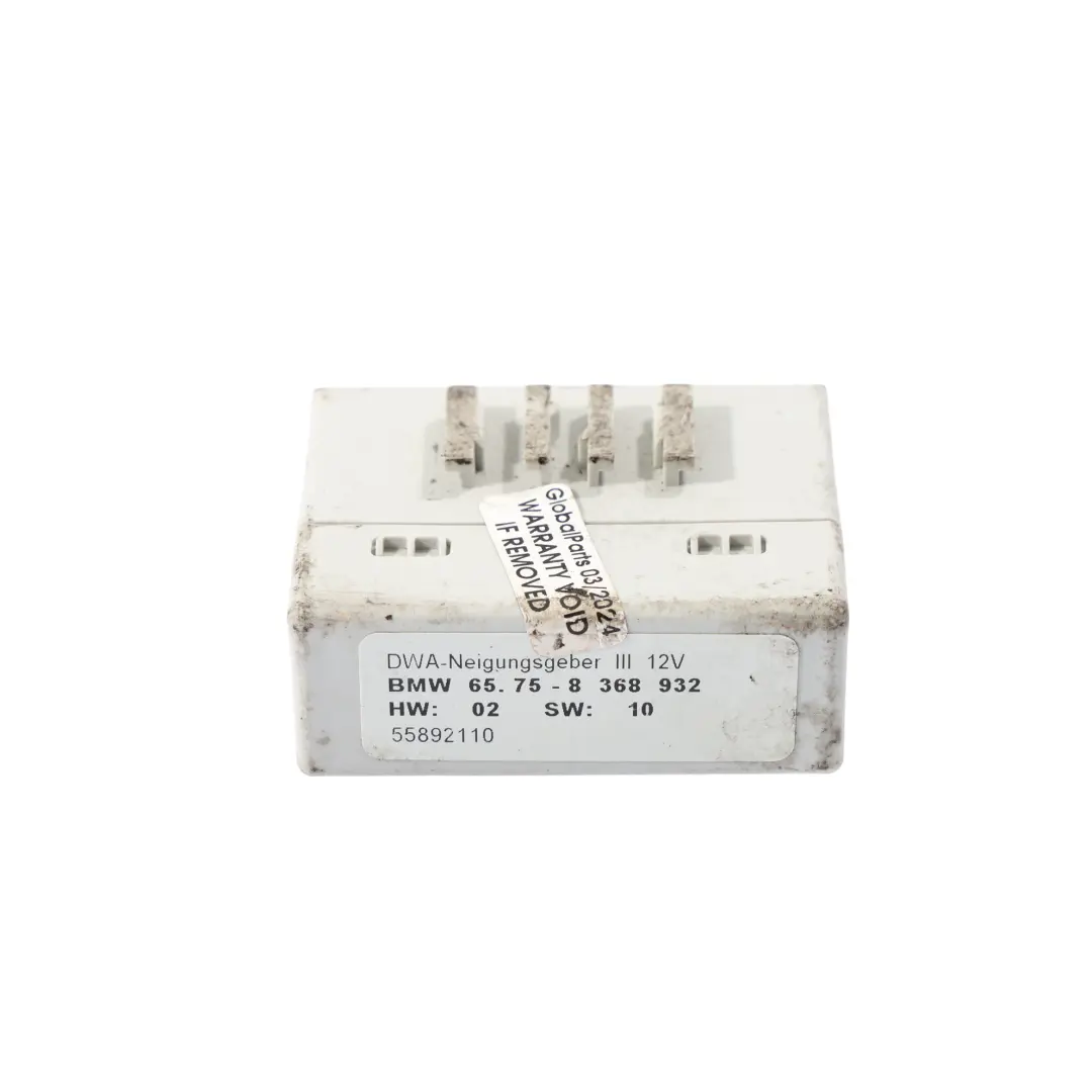 Sensor De Alarma Confort Módulo De Control Unidad ECU 55892110 para BMW E39 con número de pieza 8368932 BMW E39 Sensor De Alarma Confort Módulo De Control Unidad ECU 55892110 - SKU 8368932 - Número de pieza 8368932