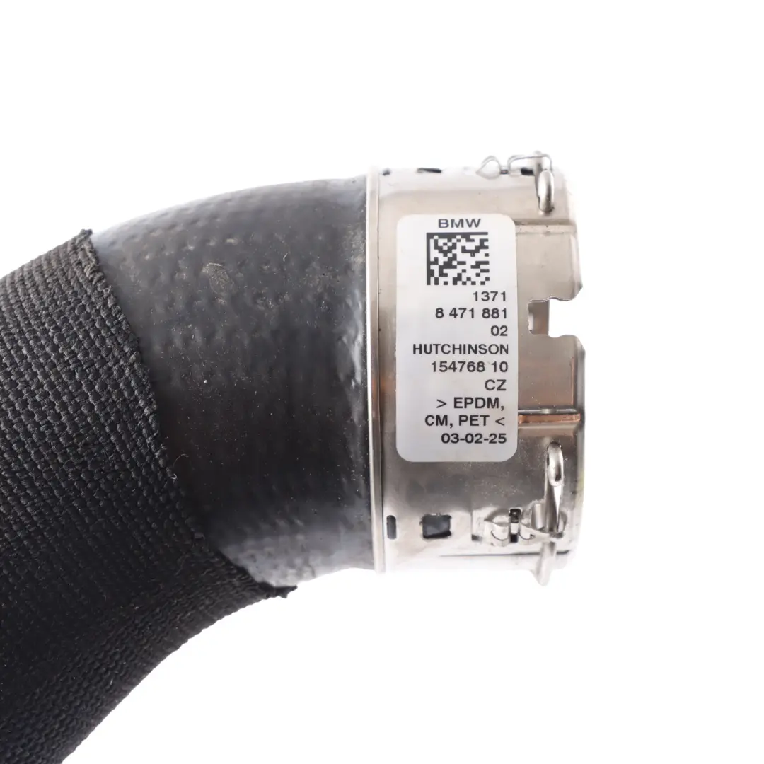 F74 U06 U11 U12 U10 U25 B38 Engine Intercooler Turbo Hose Pipe to BMW F70 with Part number 8471881 BMW F70 F74 U06 U11 U12 U10 U25 B38 Engine Intercooler Turbo Hose Pipe - SKU 8471881 - Part number 8471881