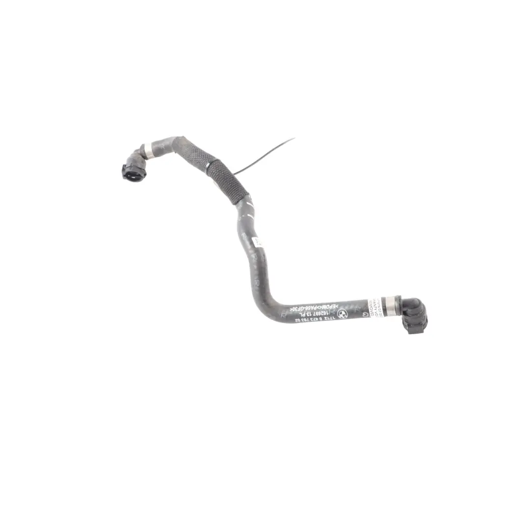 Water Coolant Pipe BMW U06 Active Tourer U10 U11 Hose Line First Inlet to with Part number 8473763 Water Coolant Pipe BMW U06 Active Tourer U10 U11 Hose Line First Inlet - SKU 8473763 - Part number 8473763