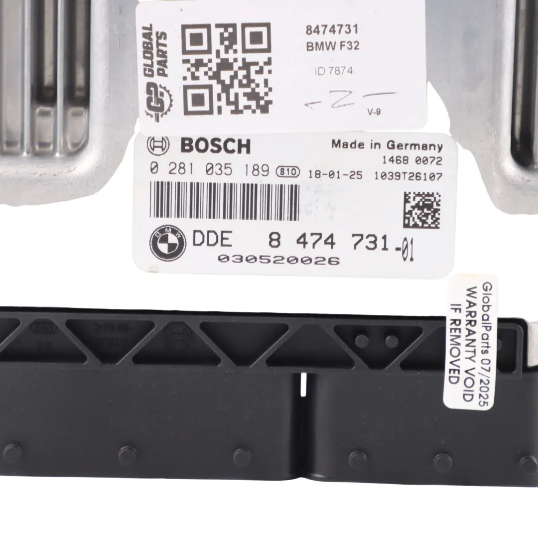 N57N 258HP Engine ECU DDE Automatic to BMW F30 F31 F32 F33 430d Diesel with Part number 8586540 BMW F30 F31 F32 F33 430d Diesel N57N 258HP Engine ECU DDE Automatic - SKU 8474731 - Part number 8586540