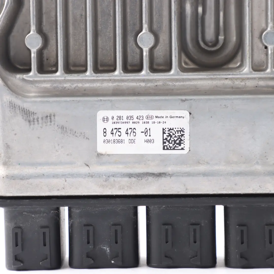 B57 265HP Engine Control Unit ECU DDE Automatic to BMW G30 530Xd with Part number 8475476 BMW G30 530Xd B57 265HP Engine Control Unit ECU DDE Automatic - SKU 8475476-3 - Part number 8475476