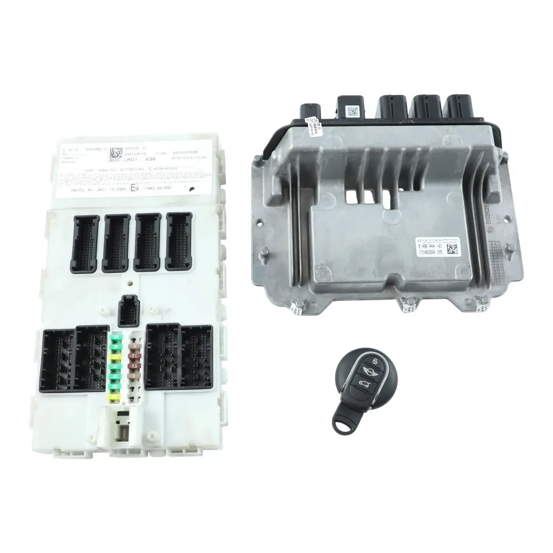 Mini One F56 B38 102HP Engine ECU Unit Kit DME 8486844 BDC + Key Automatic