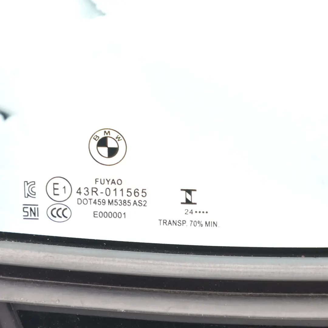 BMW U06 Front Door Side Window Quarter Fixed Glass AS2 Right O/S - SKU 8496284 - Part number 8496284