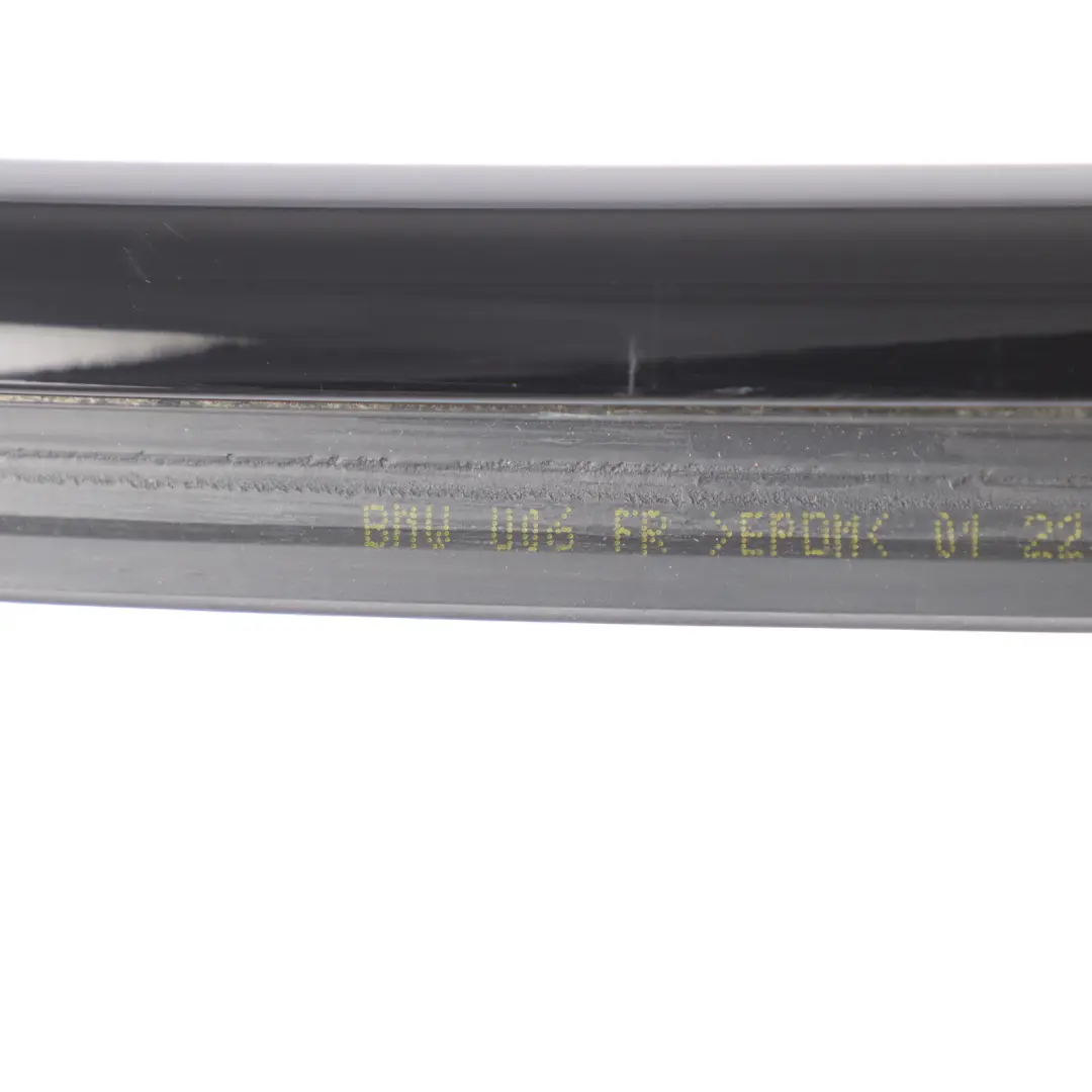 Door Weatherstrip Front Left N/S Window Outer Strip Cover High Gloss to BMW U06 with Part number 8496303 BMW U06 Door Weatherstrip Front Left N/S Window Outer Strip Cover High Gloss - SKU 8496303 - Part number 8496303