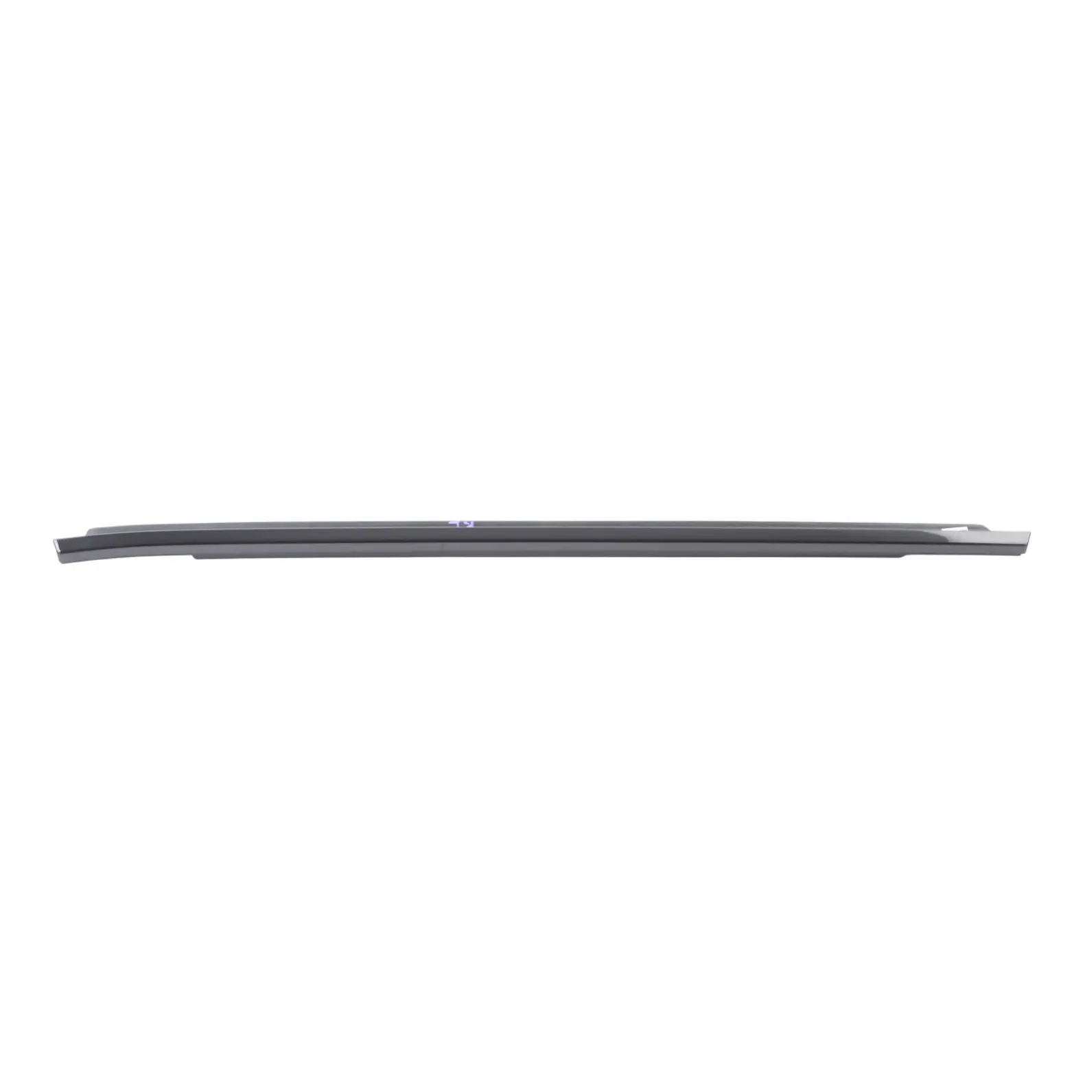 BMW U06 Door Weatherstrip Rear Left N/S Window Outer Strip Cover High Gloss