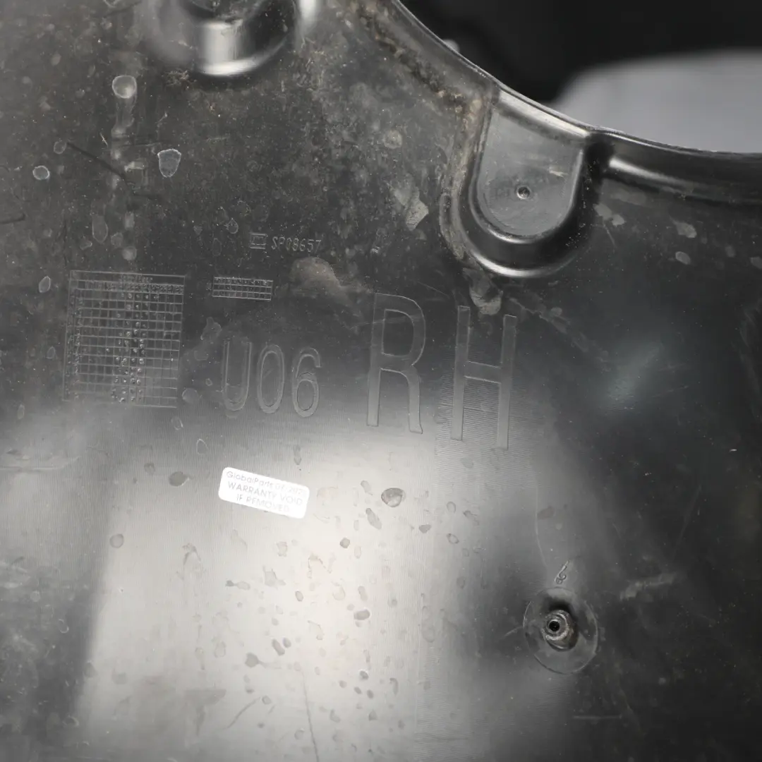 Arch Housing Trim Splash Guard Front Right O/S to BMW U06 Wheel with Part number 8498436 BMW U06 Wheel Arch Housing Trim Splash Guard Front Right O/S - SKU 8498436 - Part number 8498436