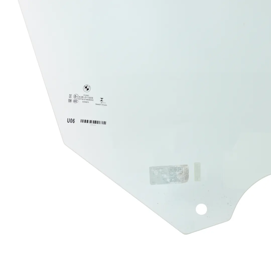 Front Door Side Window Glass AS2 Glazing Right O/S to BMW U06 with Part number 8498576 BMW U06 Front Door Side Window Glass AS2 Glazing Right O/S - SKU 8498576 - Part number 8498576