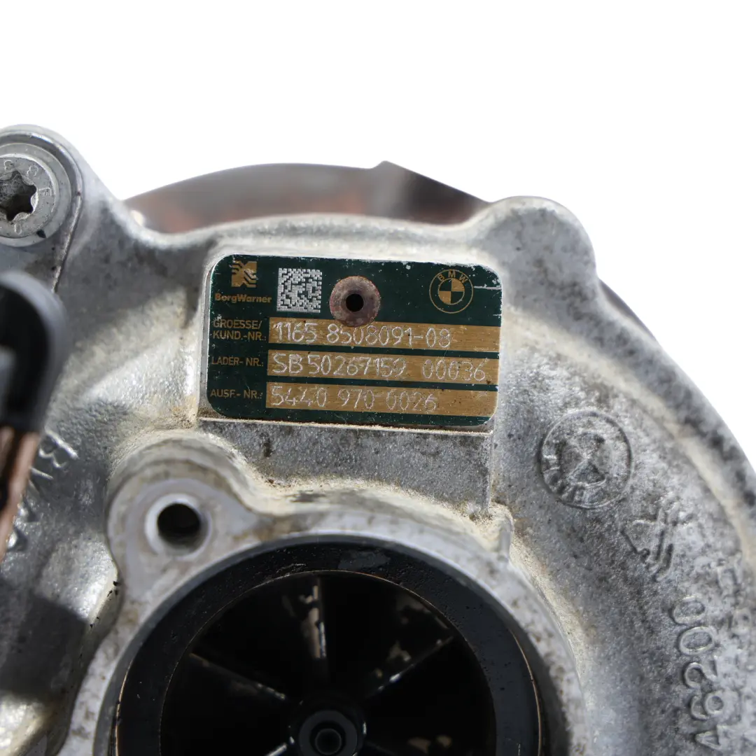 Turbocharger to BMW F07 F10 3.0 Diesel Engine Turbo with Part number 8508091 BMW F07 F10 3.0 Diesel Engine Turbo Turbocharger - SKU 8508091 - Part number 8508091