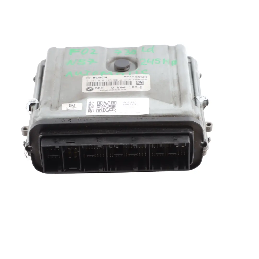 N57 245HP Engine Control ECU DDE Kit Automatic to BMW F01 F02 730Ld with Part number 8508169 BMW F01 F02 730Ld N57 245HP Engine Control ECU DDE Kit Automatic - SKU 8508169-1 - Part number 8508169
