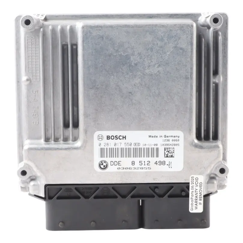 BMW E82 X1 E84 E87 LCI 120d N47 177HP Engine ECU DDE 8512498 Manual