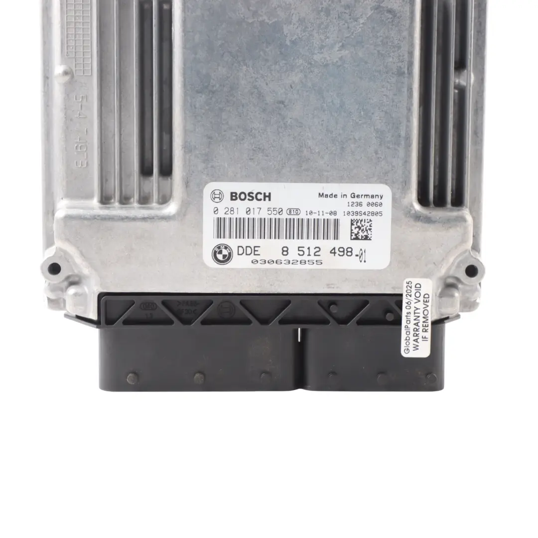 BMW E82 X1 E84 E87 LCI 120d N47 177HP Engine ECU DDE Manual - SKU 8512498-9 - Part number 8512498