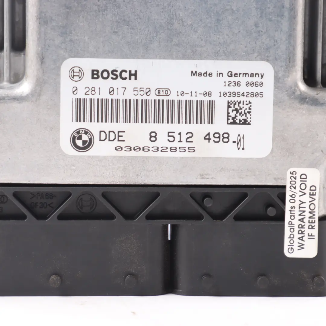 N47 177HP Engine ECU DDE Manual to BMW E82 X1 E84 E87 LCI 120d with Part number 8512498 BMW E82 X1 E84 E87 LCI 120d N47 177HP Engine ECU DDE Manual - SKU 8512498-9 - Part number 8512498