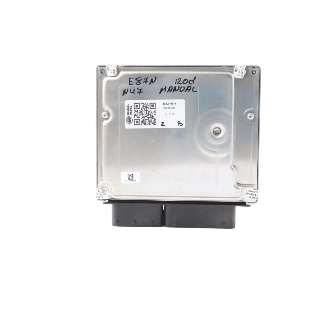 N47 177HP Engine ECU DDE Manual to BMW E82 X1 E84 E87 LCI 120d with Part number 8512498 BMW E82 X1 E84 E87 LCI 120d N47 177HP Engine ECU DDE Manual - SKU 8512498-9 - Part number 8512498
